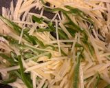 シャキシャキじゃがいものカレー炒め作り方4写真