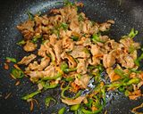 お弁当にぴったり!冷凍OKの彩り豚こま青椒肉絲作り方5写真
