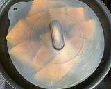 フライパンで煮崩れ無し！カボチャの煮物作り方4写真