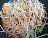 簡単夕飯！野菜たっぷりキャベツ豚バラ野菜炒め主菜作り方8写真