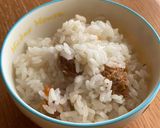 梅干しごはん（赤と白）作り方7写真