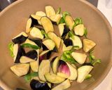 夏の夕飯☆茄子とピーマン鶏肉の味噌炒め作り方7写真