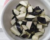 キノコの麻婆茄子作り方1写真