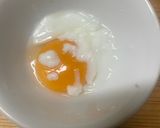 ガリバタほうれん草ソテー温泉卵添え作り方6写真