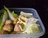 超簡単！白菜と肉団子のレンチンスープ作り方2写真