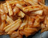 ちくわと玉ねぎのケチャップ炒め作り方5写真