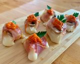 カマンベールの生ハムロール焼き作り方6写真