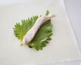 鶏むね肉&大葉&梅干し【時短】簡単春巻き作り方9写真