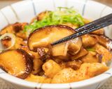 豚ロースと椎茸の照り焼き丼作り方9写真