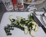 ズッキーニの和風スープ作り方4写真
