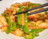 鶏胸肉の青椒肉絲っぽい炒めもの作り方10写真