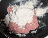 材料3つ！から揚げ粉入りチキンナゲット作り方1写真