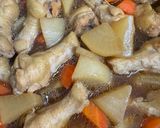 手羽元と大根の煮物作り方9写真