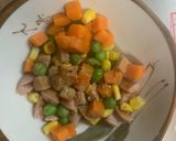 全てレンジ和風レモン風味オムライス弁当作り方3写真