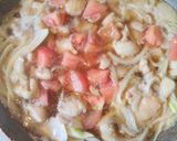 トマトのさっぱり親子丼🍅作り方5写真