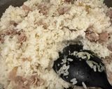 簡単！豚こま焼き飯作り方5写真