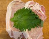 豚肉の大葉チーズ梅ロールカツ❣️作り方2写真