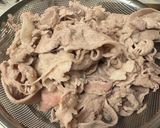 豚こま1kgで作るピリ辛冷しゃぶ風作り方4写真