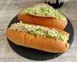 ♥キャベツたっぷりのからしパン♥作り方3写真
