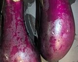 鶏むね肉と茄子の香味黒酢炒め作り方1写真