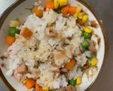 全てレンジ和風レモン風味オムライス弁当作り方7写真