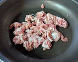 食がすすむ！空芯菜と豚肉のニンニク麹炒め作り方3写真