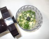 キノコ魚タラのホイル焼き♪簡単大葉ソース作り方3写真