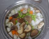 ヤマキ白だし野菜たっぷりスープ作り方89写真