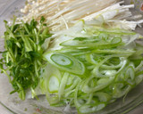 長ネギとえのきと焼き揚げの和え物♪作り方1写真
