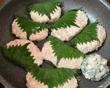 大葉の鶏照り焼きつくね作り方1写真