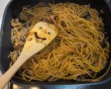 【ワンパン】ナスとひき肉のポロネーゼ作り方6写真