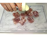 二度揚げ♪片栗そぼろ!鶏もも唐揚げ★動画作り方2写真