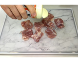二度揚げ♪片栗そぼろ！鶏もも唐揚げ★動画作り方2写真