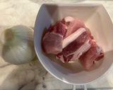 豚肉と新玉ねぎの甘酢餡作り方1写真