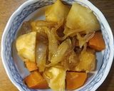肉なしでもコク旨♡焼肉のたれで無水肉じゃが作り方6写真