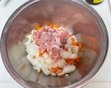 超簡単！大人用ピリ辛離乳食の炒り豆腐作り方1写真