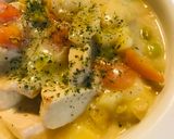 市販ルーで●枝豆のチキンシチュー作り方4写真