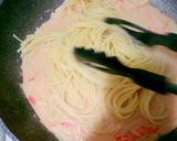 安価でカニクリームパスタ🦀作り方8写真