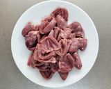 【犬用】鶏ハツ少し柔らかジャーキー作り方4写真