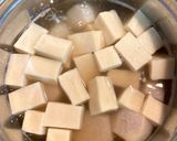 里芋と高野豆腐の煮物　吹きこぼれさせない作り方13写真