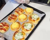 HBで生地作り ピザ＆卵＆ウインナーパン作り方21写真