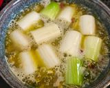 長ねぎとほたてとあさりのアヒージョ作り方1写真