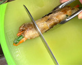 いんげんとにんじんの豚肉巻き作り方11写真