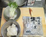 鶏とかいわれの冷たいお蕎麦作り方3写真