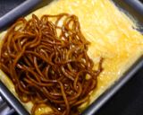 簡単！だし巻き卵☆焼きそばリメイク作り方4写真