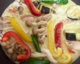 野菜たっぷりグリーンカレー作り方8写真