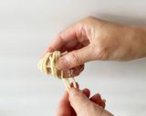 【ポリ袋で簡単】ミイラ風ムーサロン作り方6写真