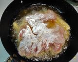 味付け塩だけ・油少なめ・鶏もも1枚揚げ!作り方3写真
