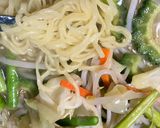 簡単ゴーヤラーメン（中華三昧塩味で）作り方10写真