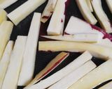 簡単フライパンひとつ♪サツマイモけんぴ作り方2写真